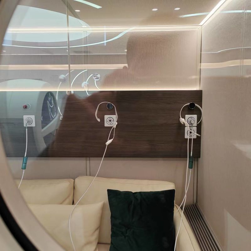 4 - 6 People 1.3 ATA Hyperbaric Air Pressurized Cube M Hyperbaric Healing Treatment