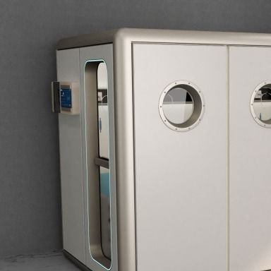 Tipo duro câmara Hyperbaric de Hardshell do centro dos termas da câmara de HBOT Multiplace